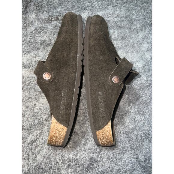 Birkenstock Boston Sandals Size 7-7.5 Brown - Picture 3 of 6